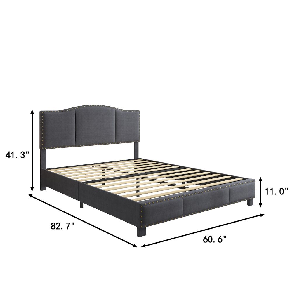 B174-upholstered بستر-4