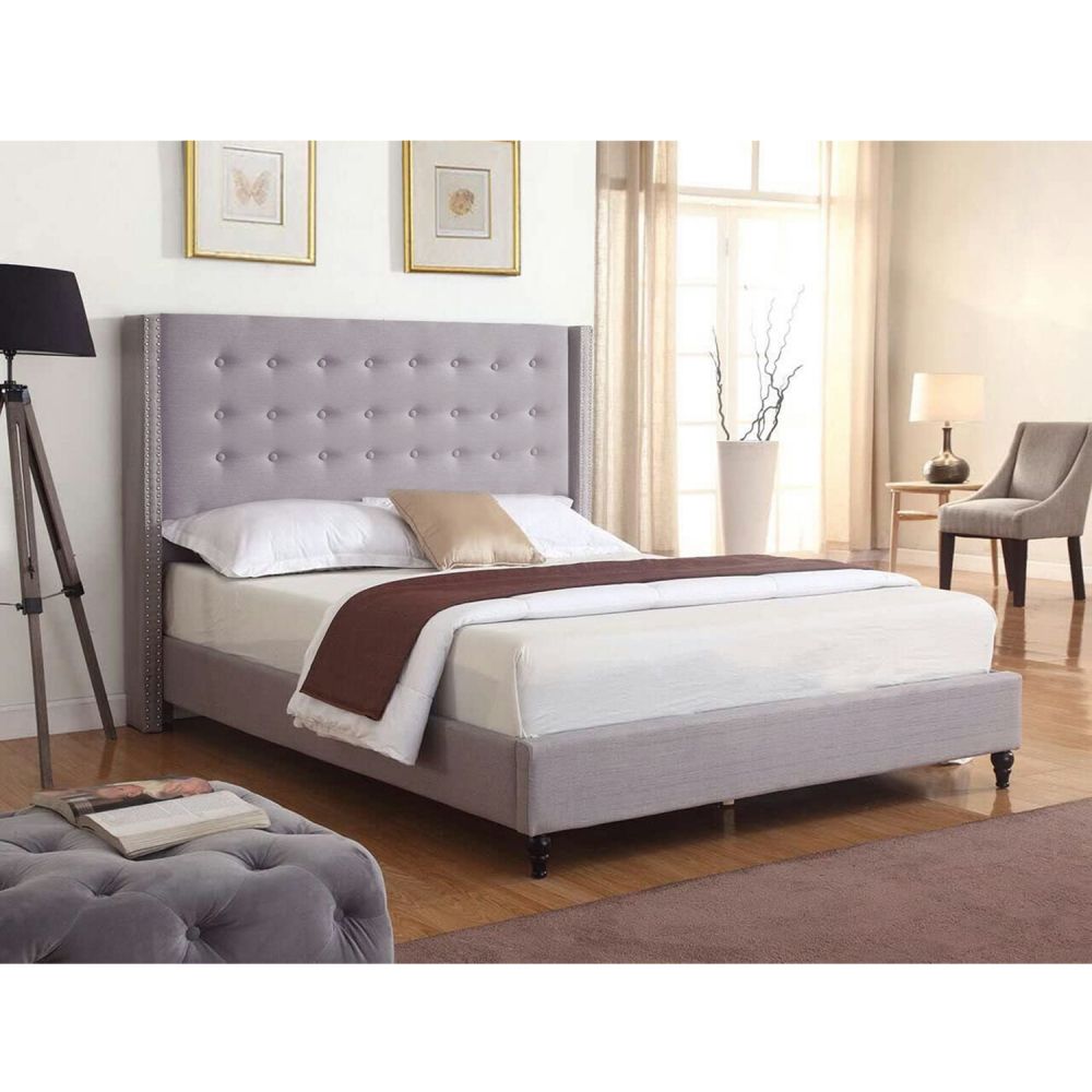 B137-upholstered bed-1