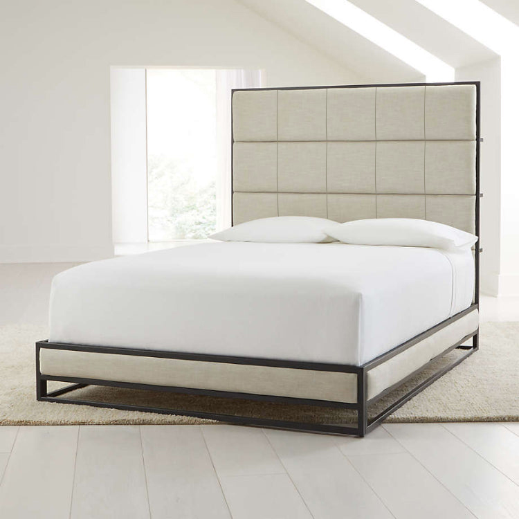 B147-upholstered bed-2