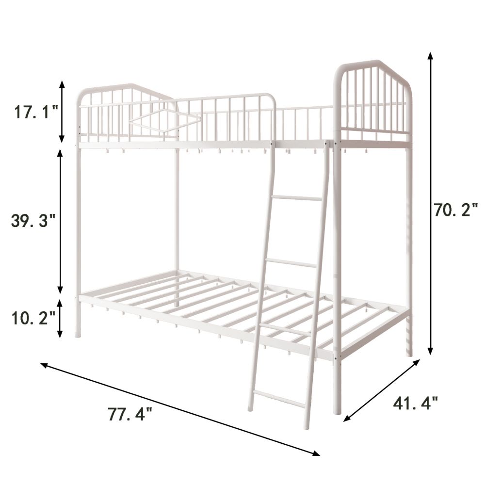 B28-roof shape bunk bed-dimensions