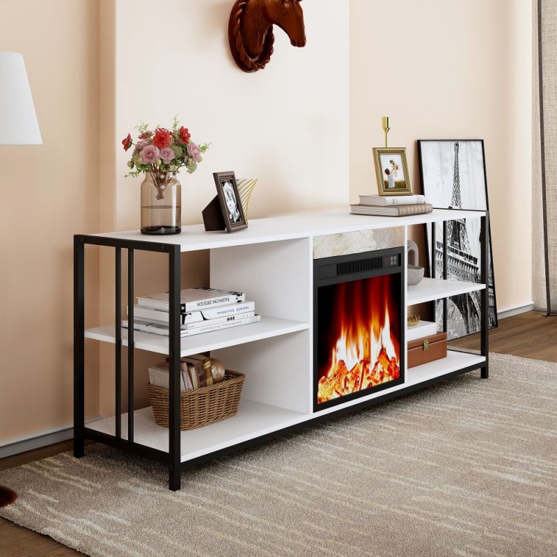 D22-tv stand with air heater -2