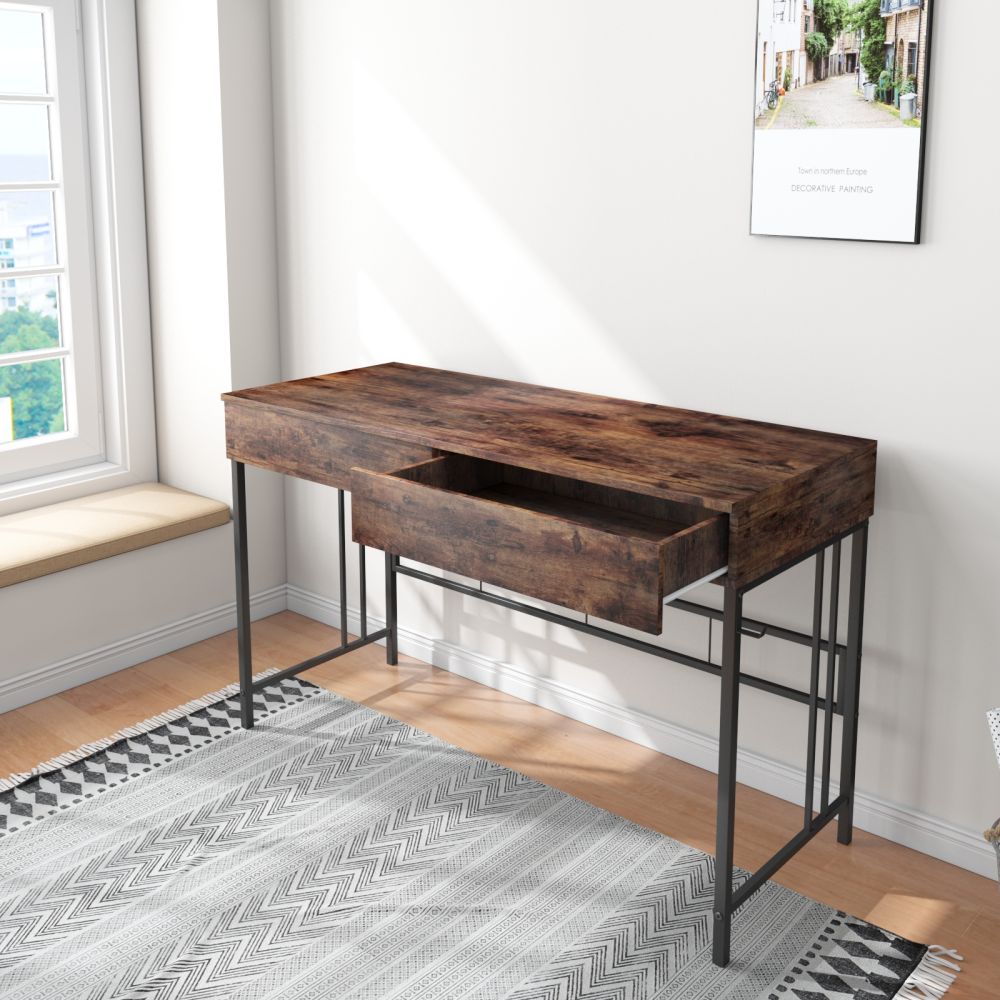 D26-computer table with drawer-3